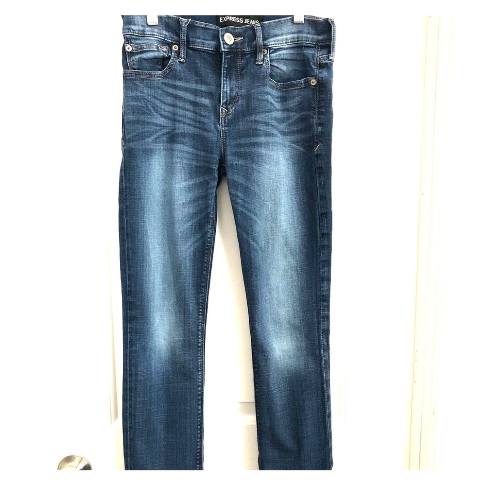 Express Jeans, Skinny Mid Rise 2R